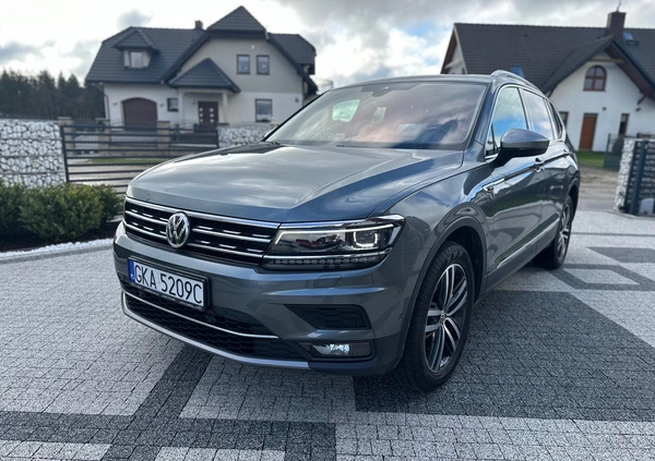 Volkswagen Tiguan Allspace cena 119500 przebieg: 133000, rok produkcji 2018 z Ujście małe 466